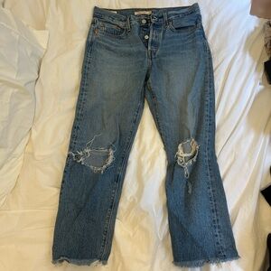 Levi’s Wedgie Straight Ankle